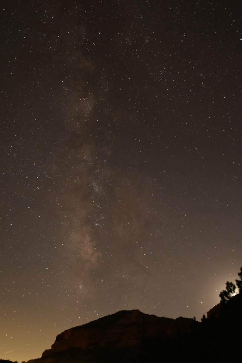 Wall Poster - Milky Way in Sedona