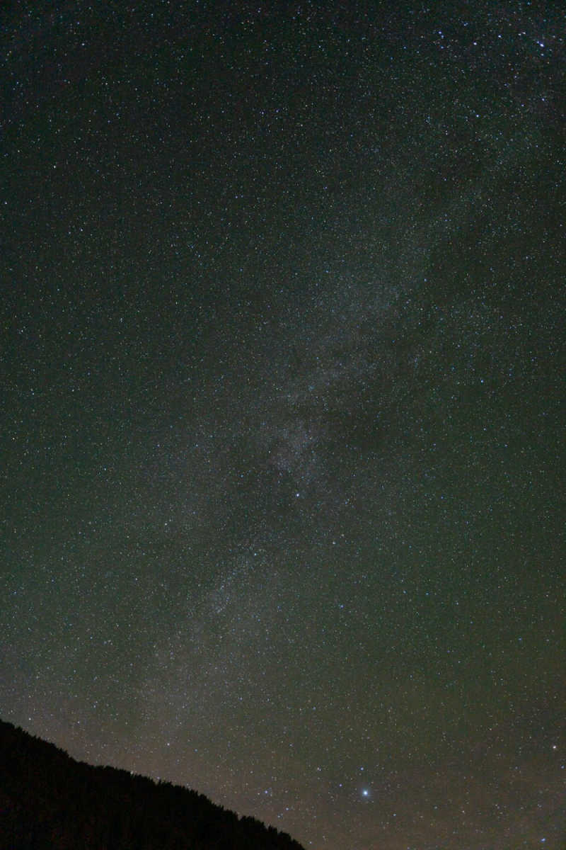 Wall Poster - Milky Way in Switzerland