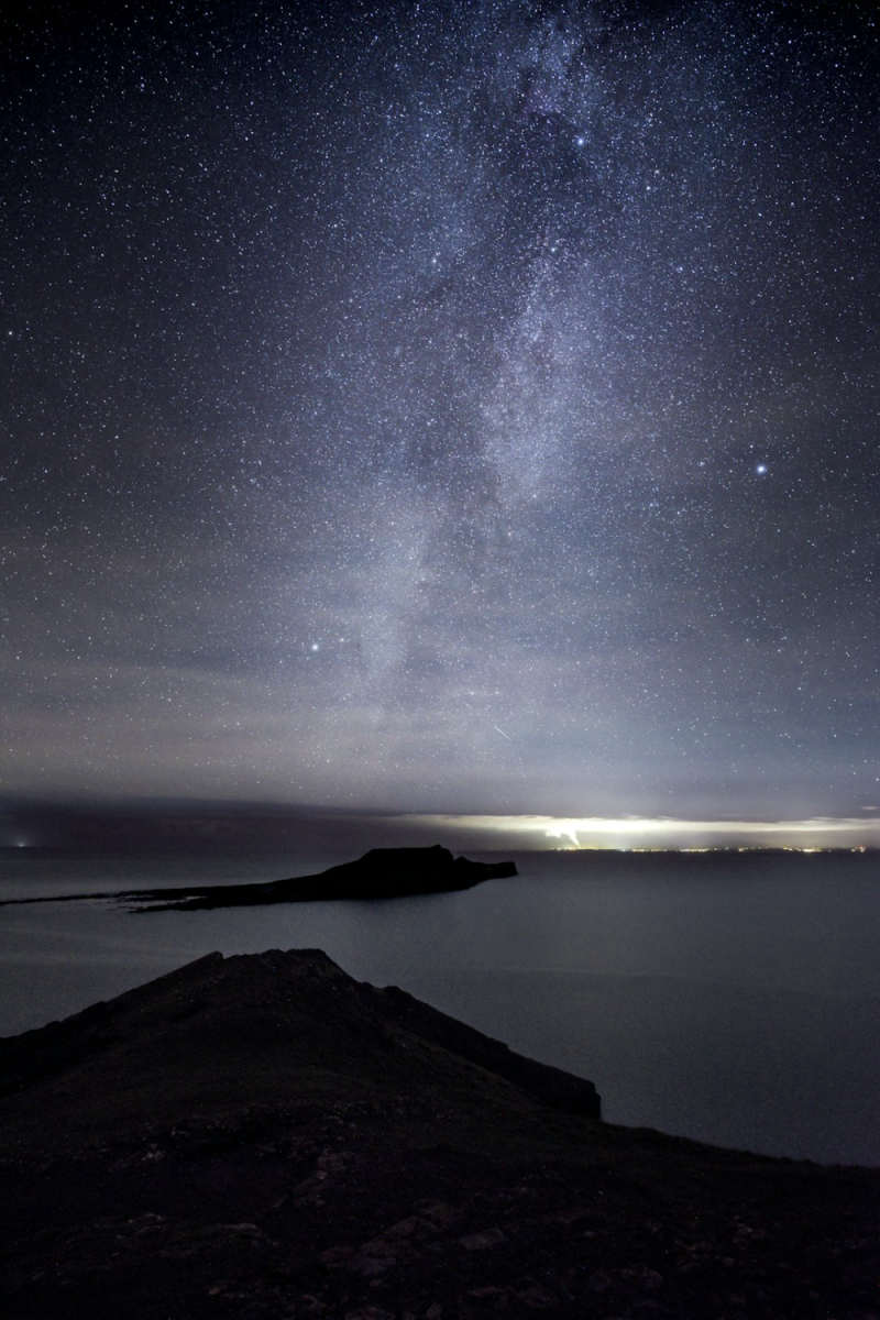 Wall Poster - Milky Way in Wales
