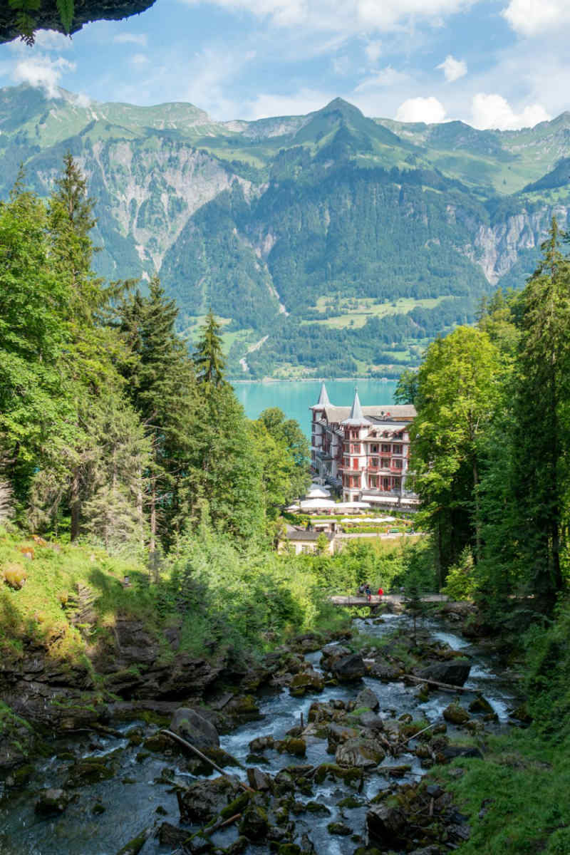 Wall Poster - Monastery in the Swiss Alps