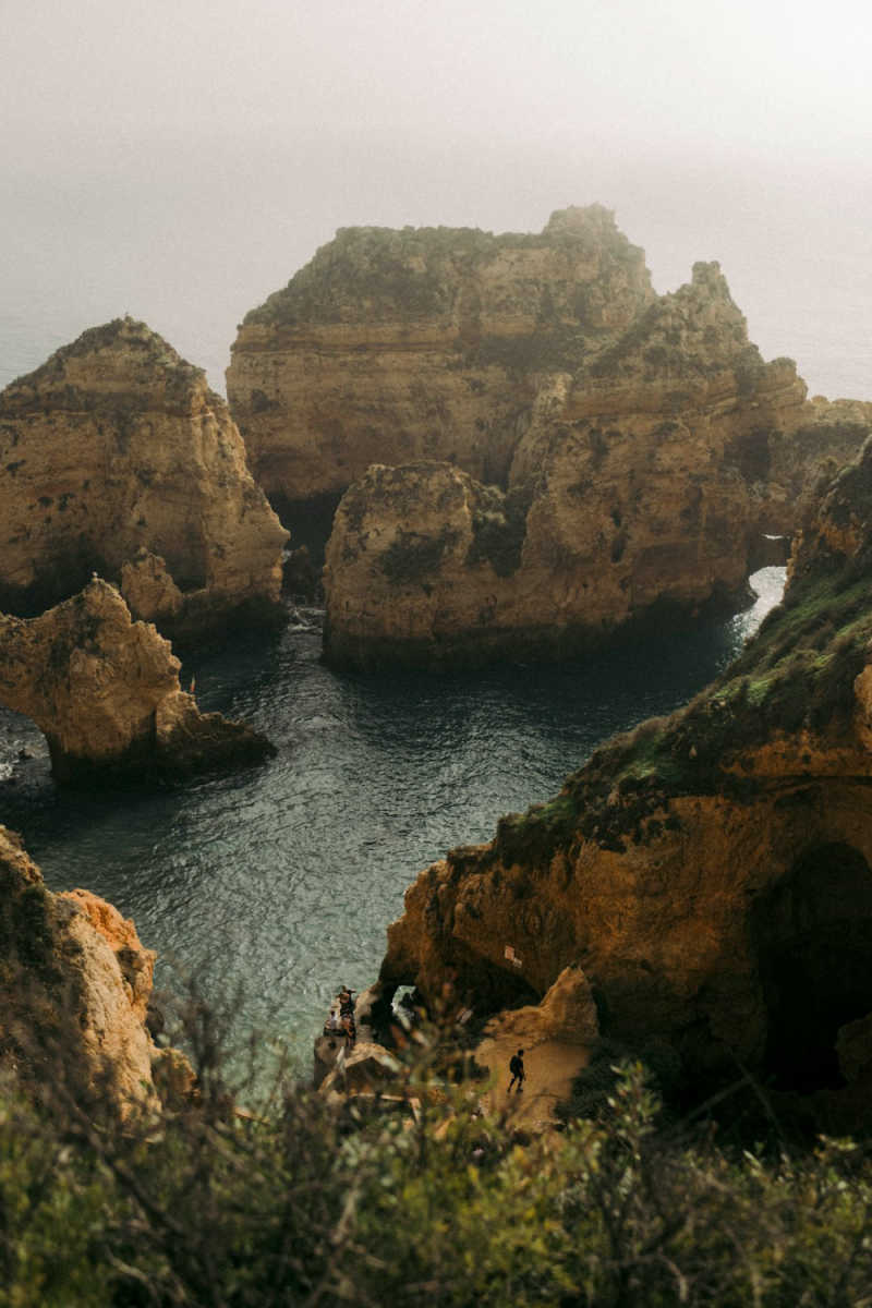 Wall Poster - Morning Mist in the Algarve