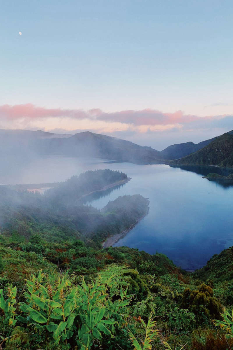 Wall Poster - Morning Mist in the Azores