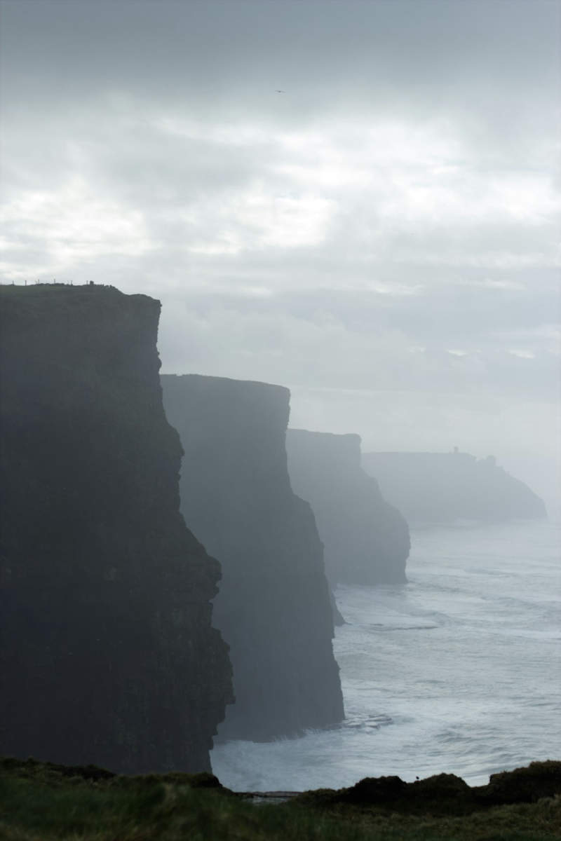 Wall Poster - Morning Mist in the Cliffs of Moher