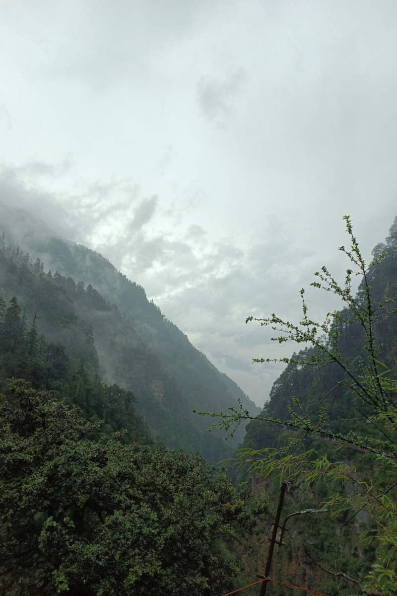 Wall Poster - Morning Mist in the Himalayas