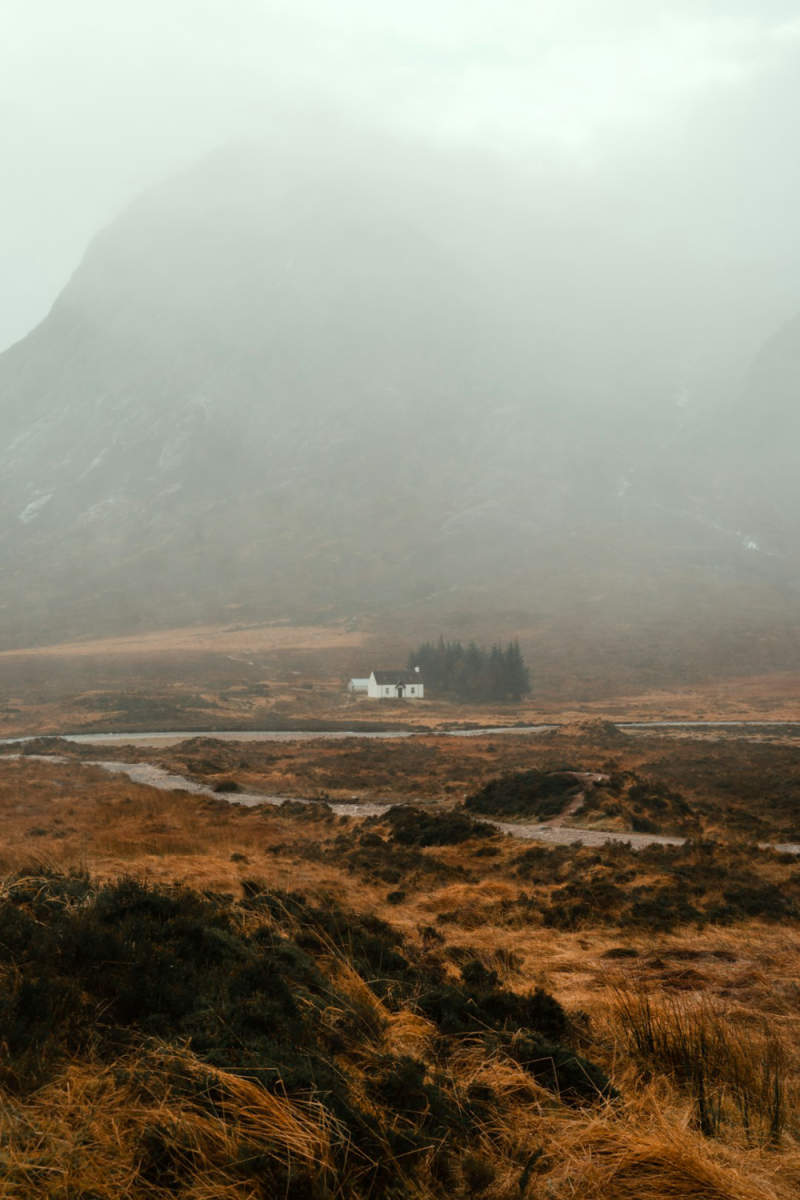 Wall Poster - Morning Mist in the Scottish Highlands