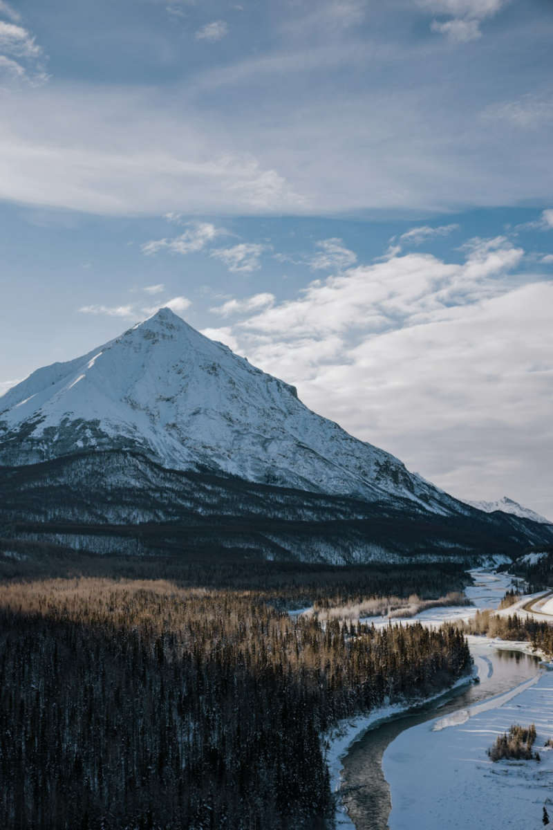 Wall Poster - Mountain Peak in Alaska