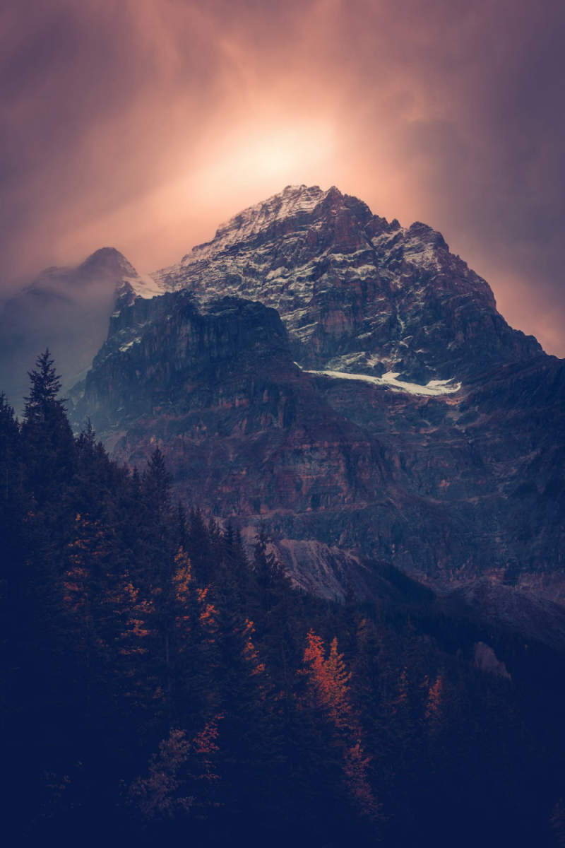 Wall Poster - Mountain Peak in Banff