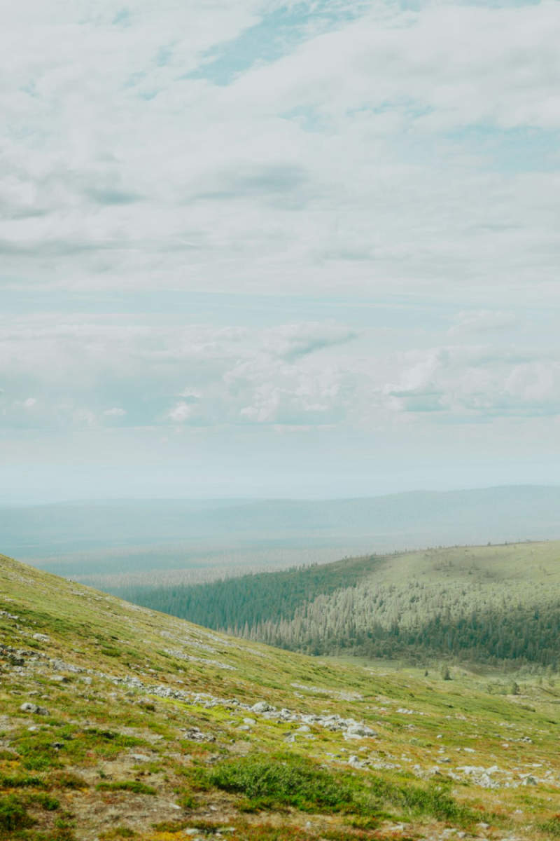 Wall Poster - Mountain Peak in Lapland