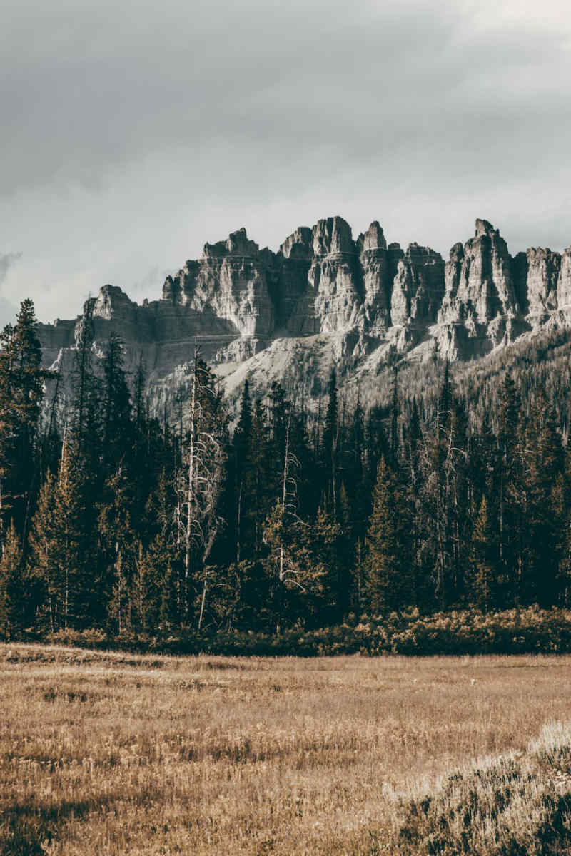 Wall Poster - Mountain Peak in Yellowstone
