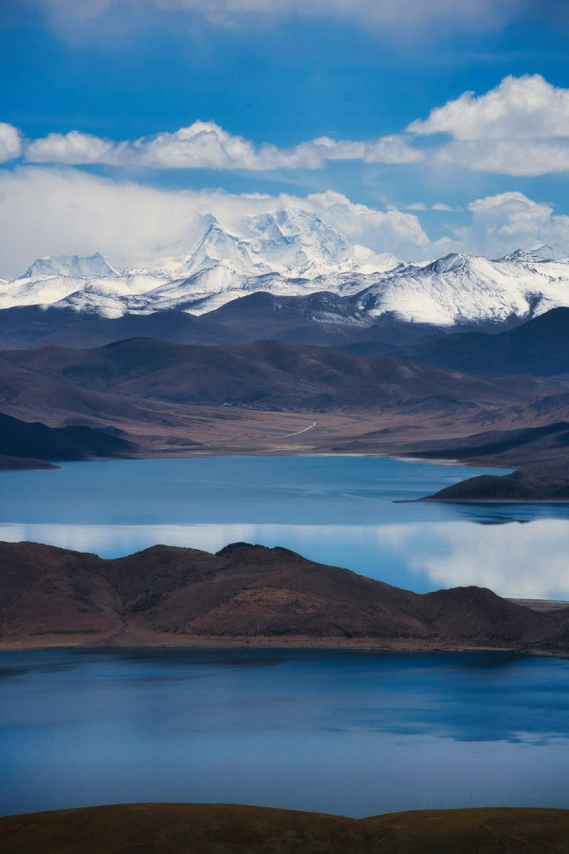 Wall Poster - Mountain Range in Tibet