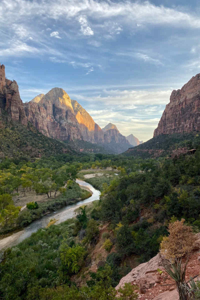 Wall Poster - Mountain Range in Zion National Park