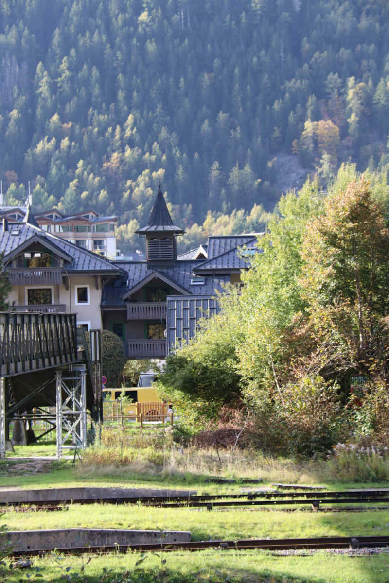 Wall Poster - Mountain Village in Chamonix