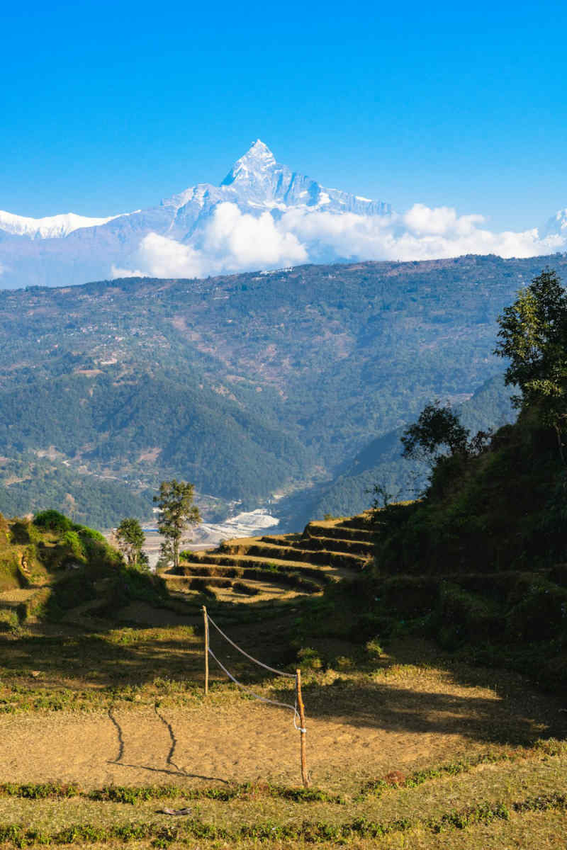 Wall Poster - Mountain Village in Nepal