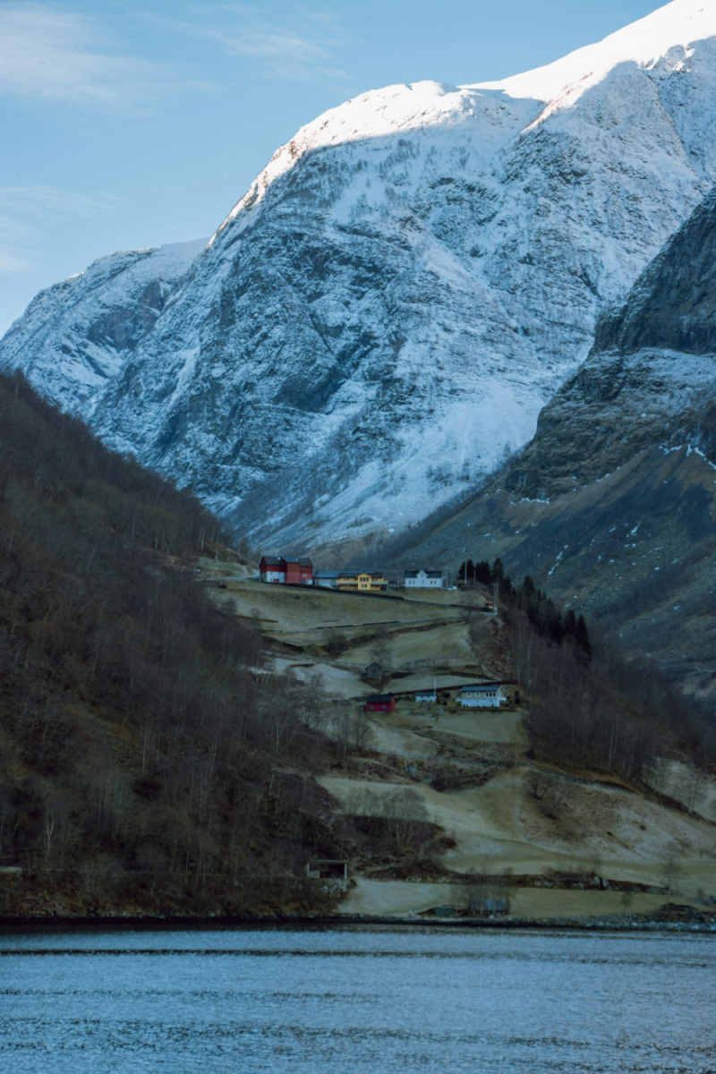 Wall Poster - Mountain Village in Norway