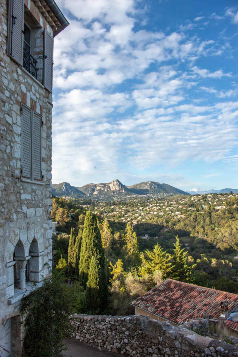 Wall Poster - Mountain Village in Provence