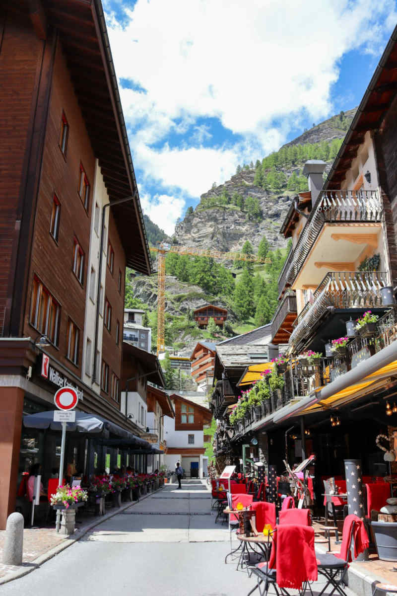 Wall Poster - Mountain Village in Zermatt