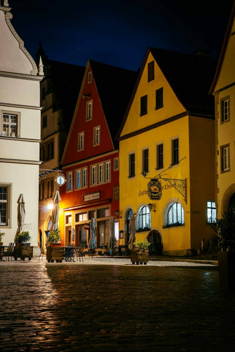 Wall Poster - Night Market in Bavaria