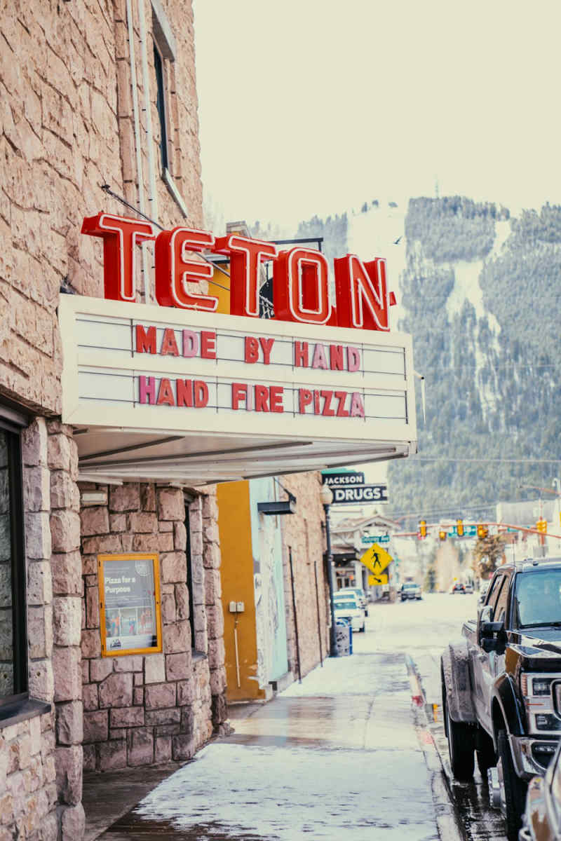 Wall Poster - Night Market in the Grand Tetons