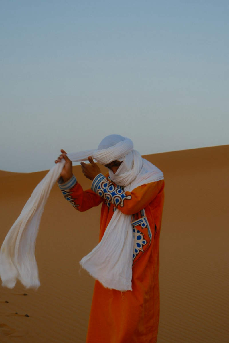 Wall Poster - Night Market in the Sahara