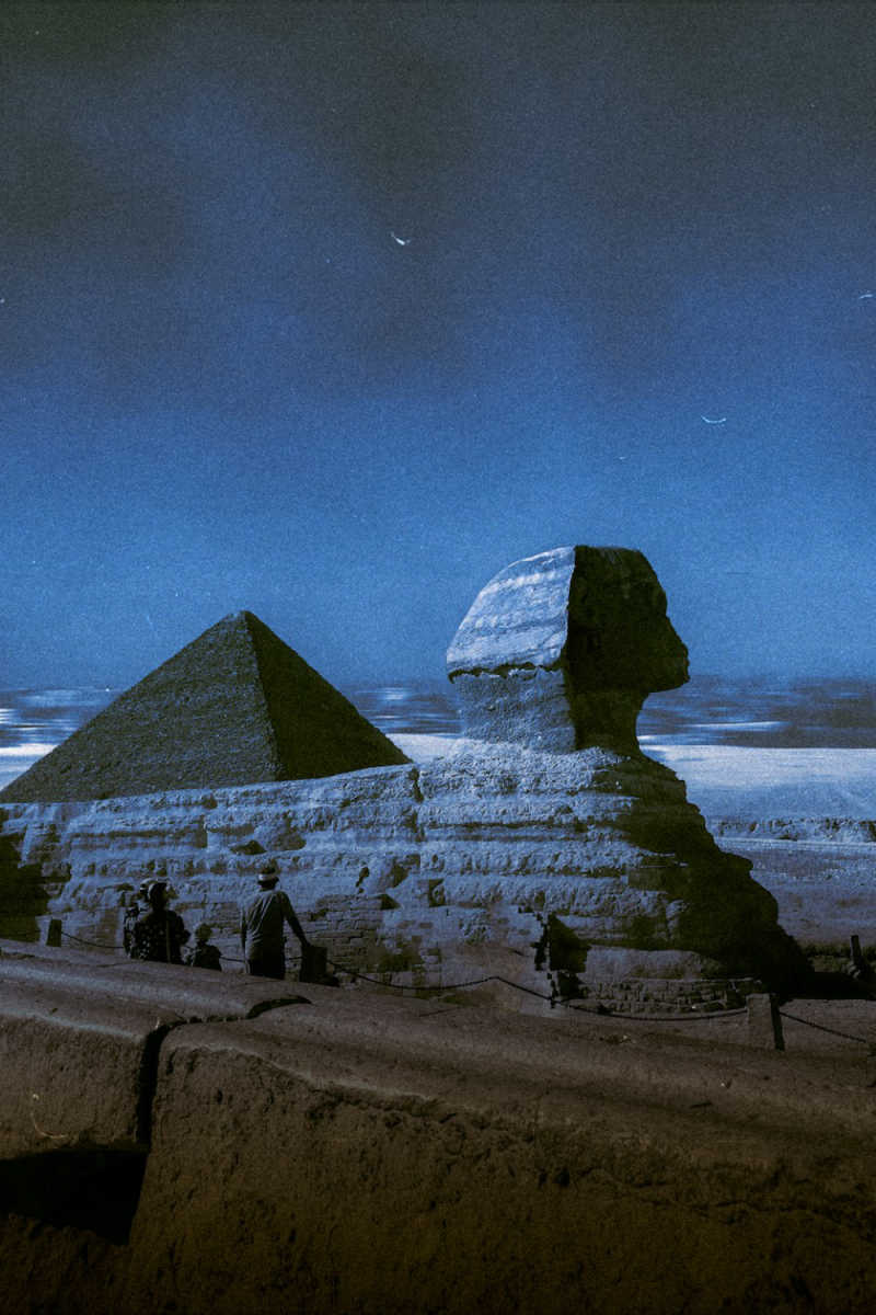 Wall Poster - Northern Lights in Egypt