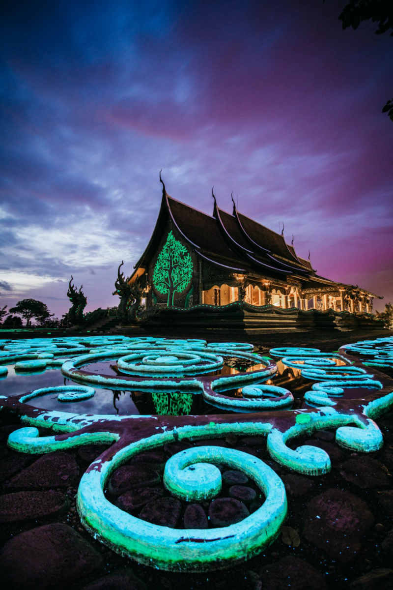 Wall Poster - Northern Lights in Thailand