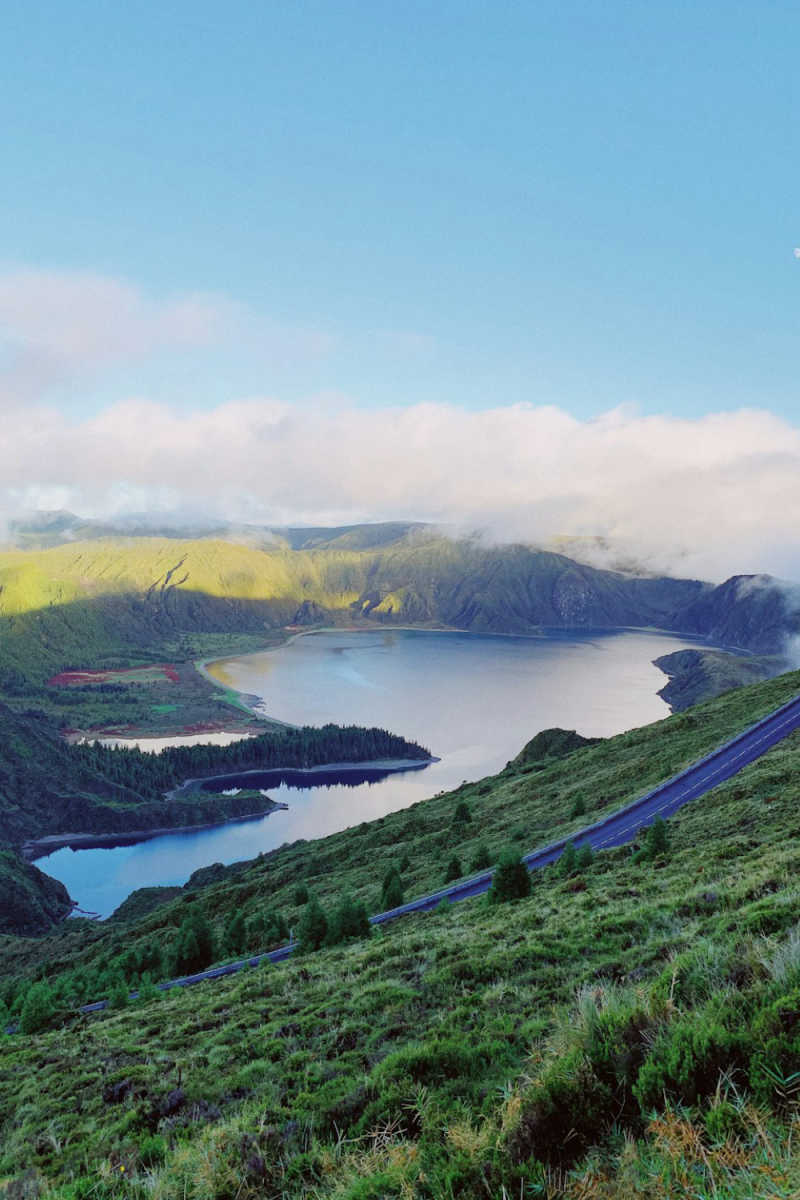 Wall Poster - Northern Lights in the Azores